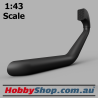 1:43 Scale Model Snorkel for 4WD like Toyota Hilux